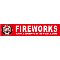 Fireworks - Fireworks Promotional Supplies - 2 ft x 10 ft Dominator Sign