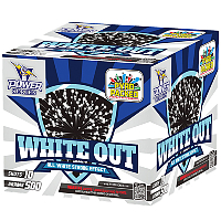 Fireworks - 500g Firework Cakes - Power Series White Out 500g Fireworks Cake